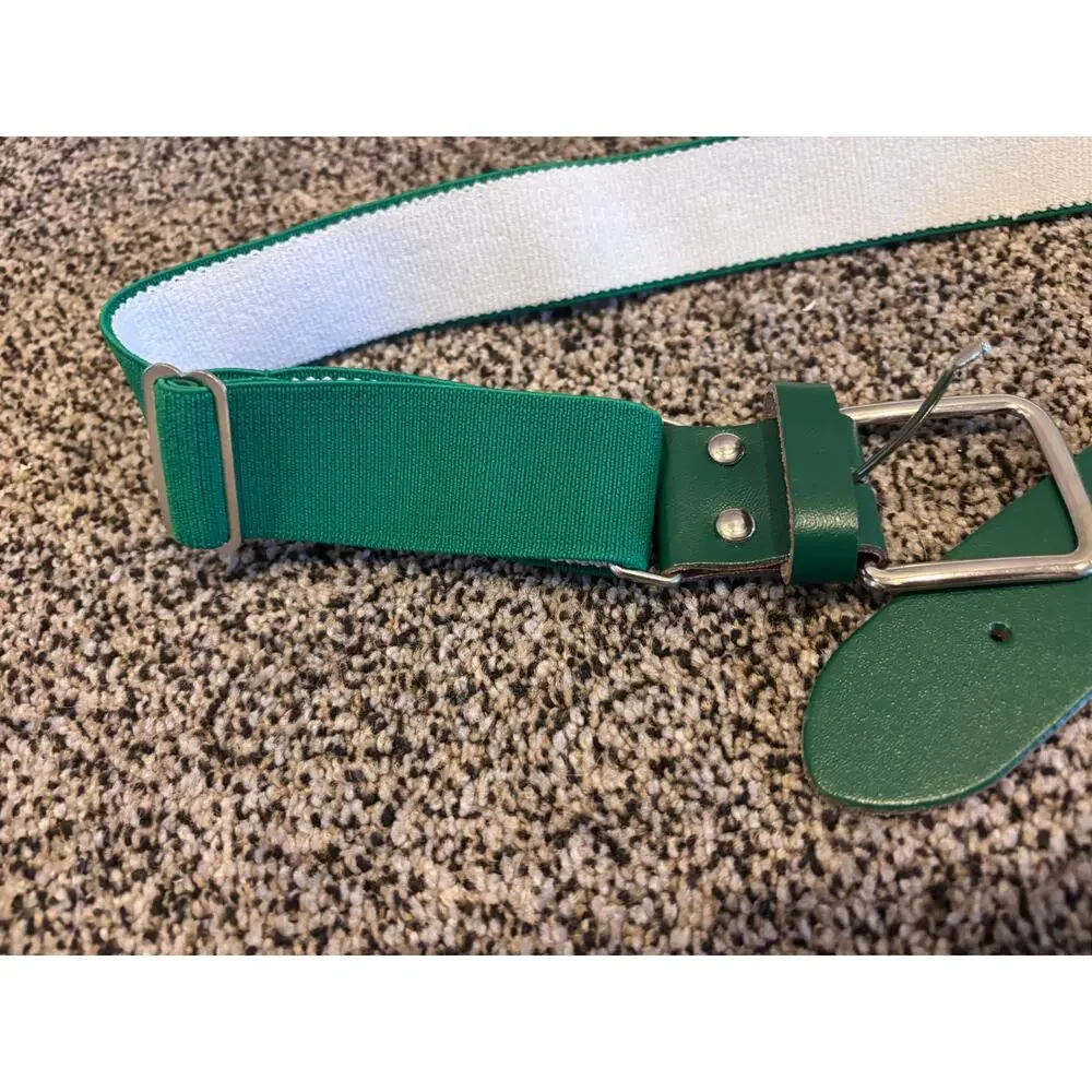 Baseball/Softball adjustable belt - Kelly Green